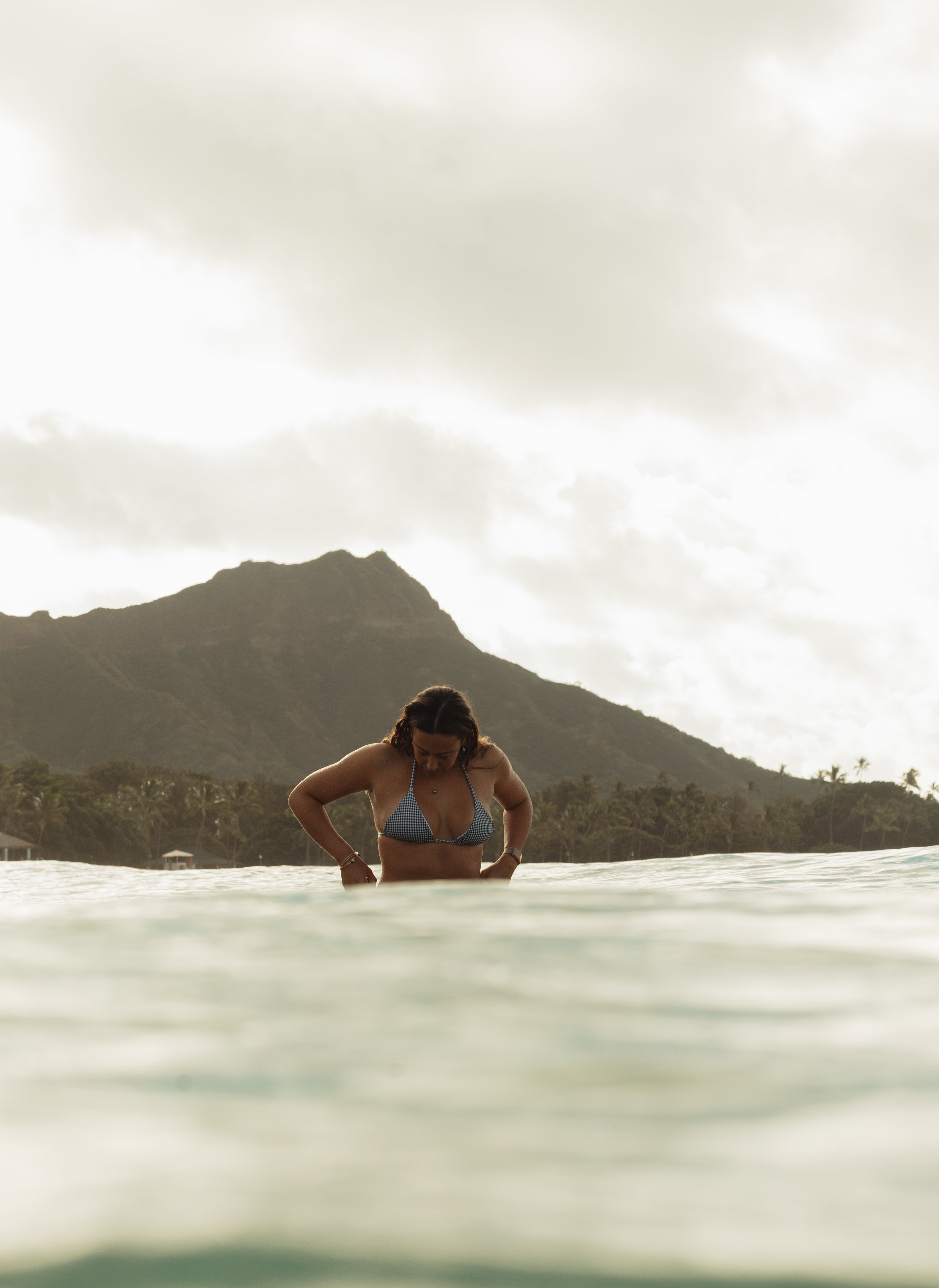 Coco Top in Black Gingham