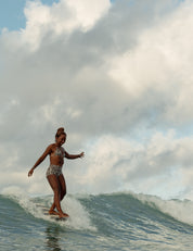 Makena Shorts in Leopard Plumeria