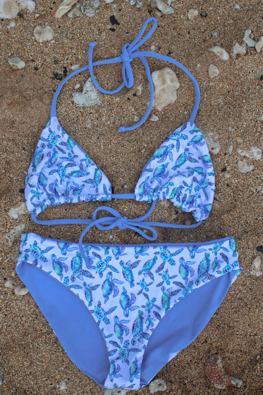 Lola Bottoms in Blue Honu