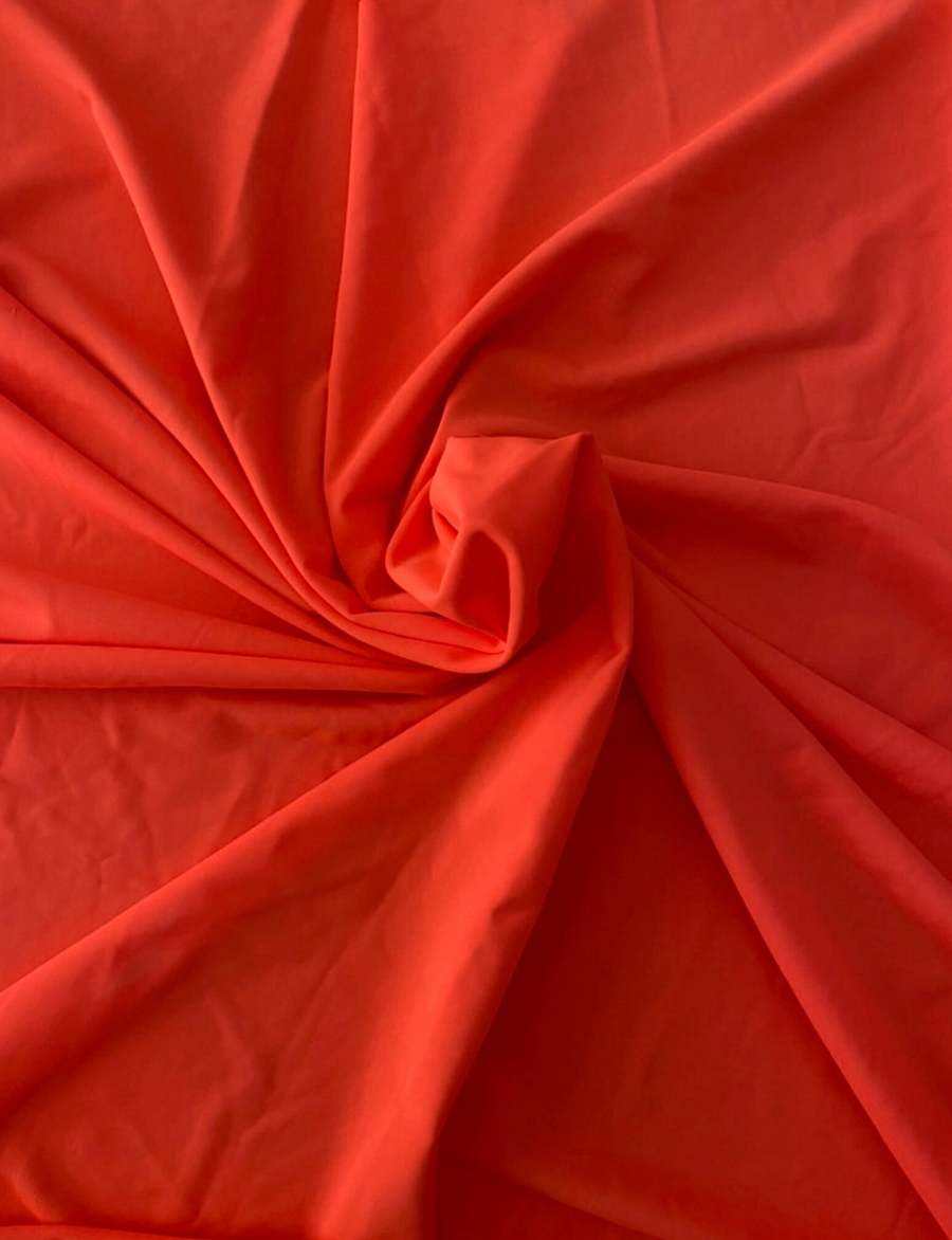 Swimwear Fabric - Bright Orange