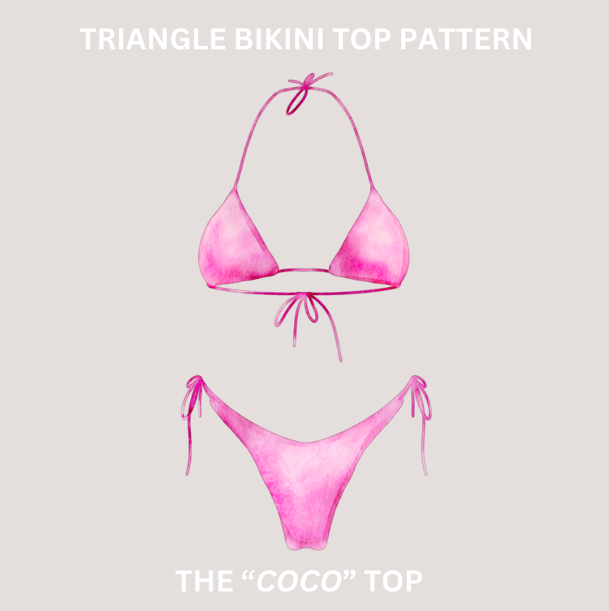 Coco Bikini Top Pattern (PDF)