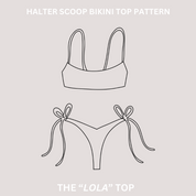 Lola Bikini Top Pattern (PDF)