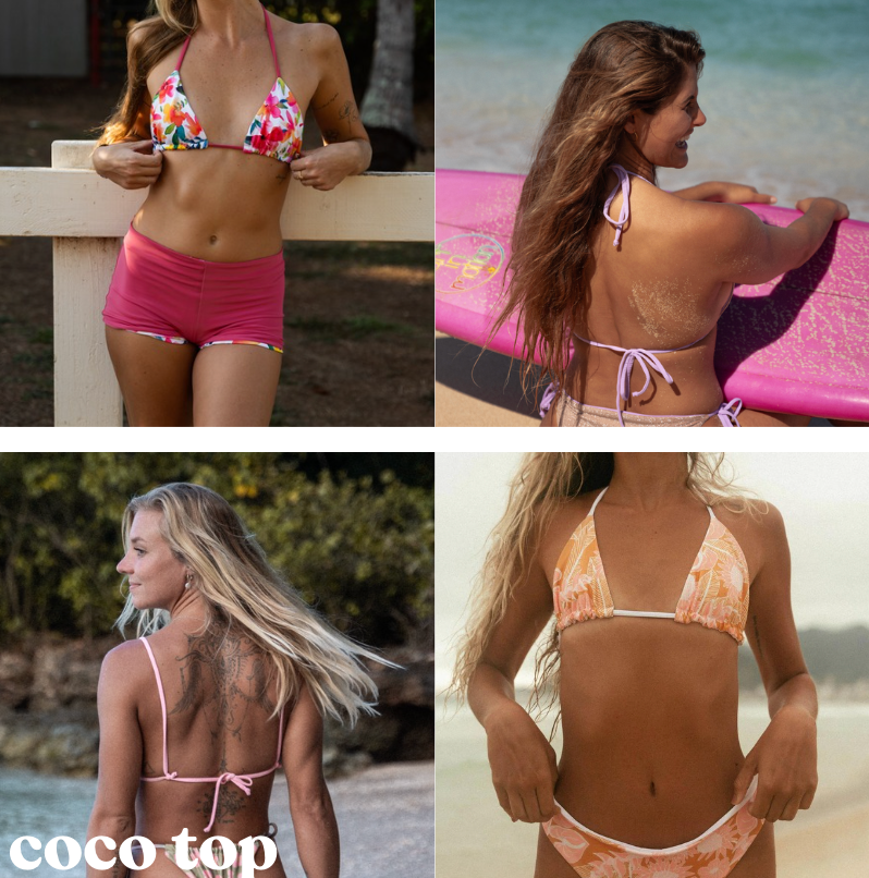 CUSTOM BIKINI TOP - L A G O O N DESIGNS