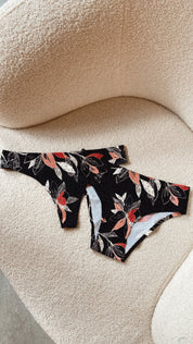Sol Undies - Black Tropics