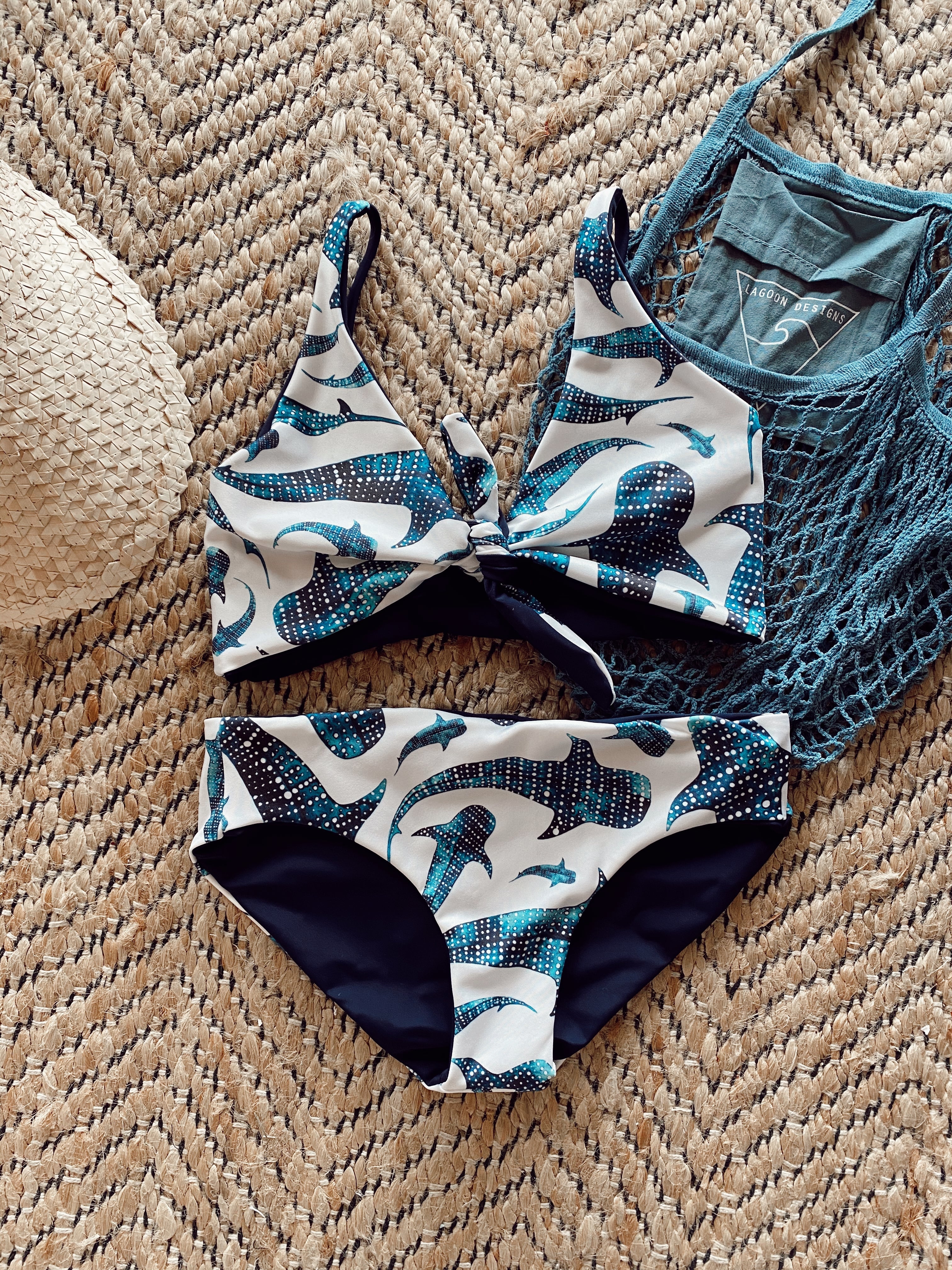 Ella Top in Whale Shark