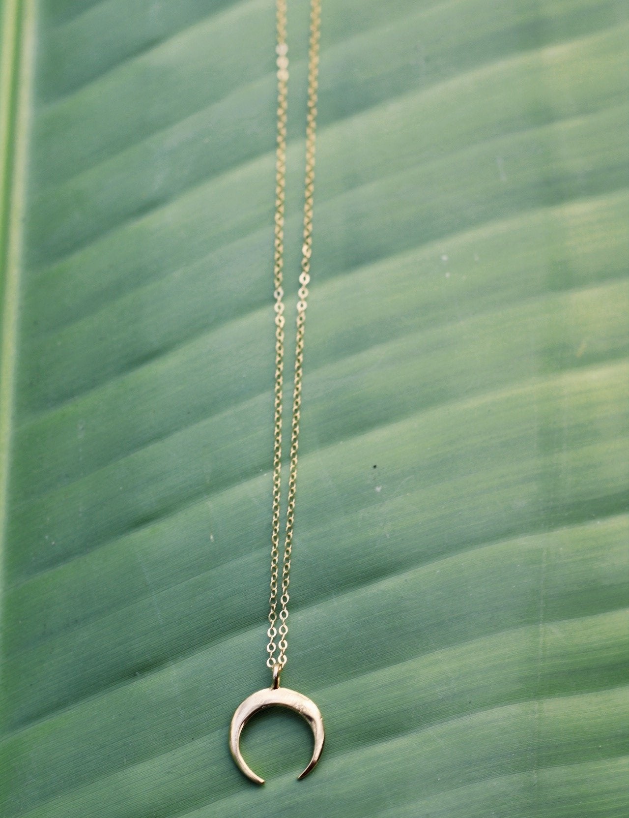 Crescent Necklace - L A G O O N DESIGNS