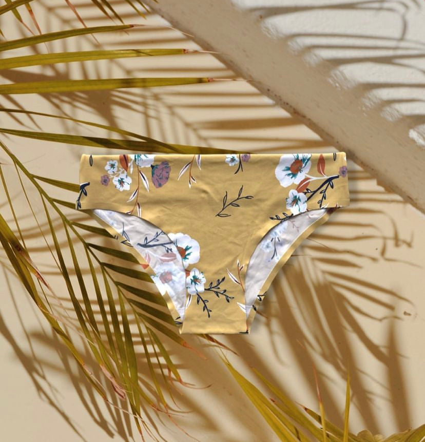 Sol Undies - Yellow Tropics