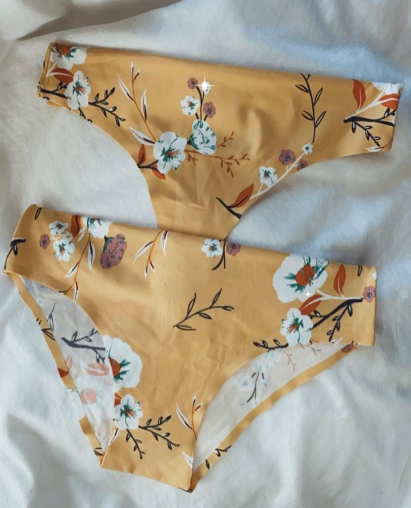 Sol Undies - Yellow Tropics