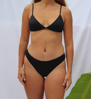 Koa Top in Midnight Black