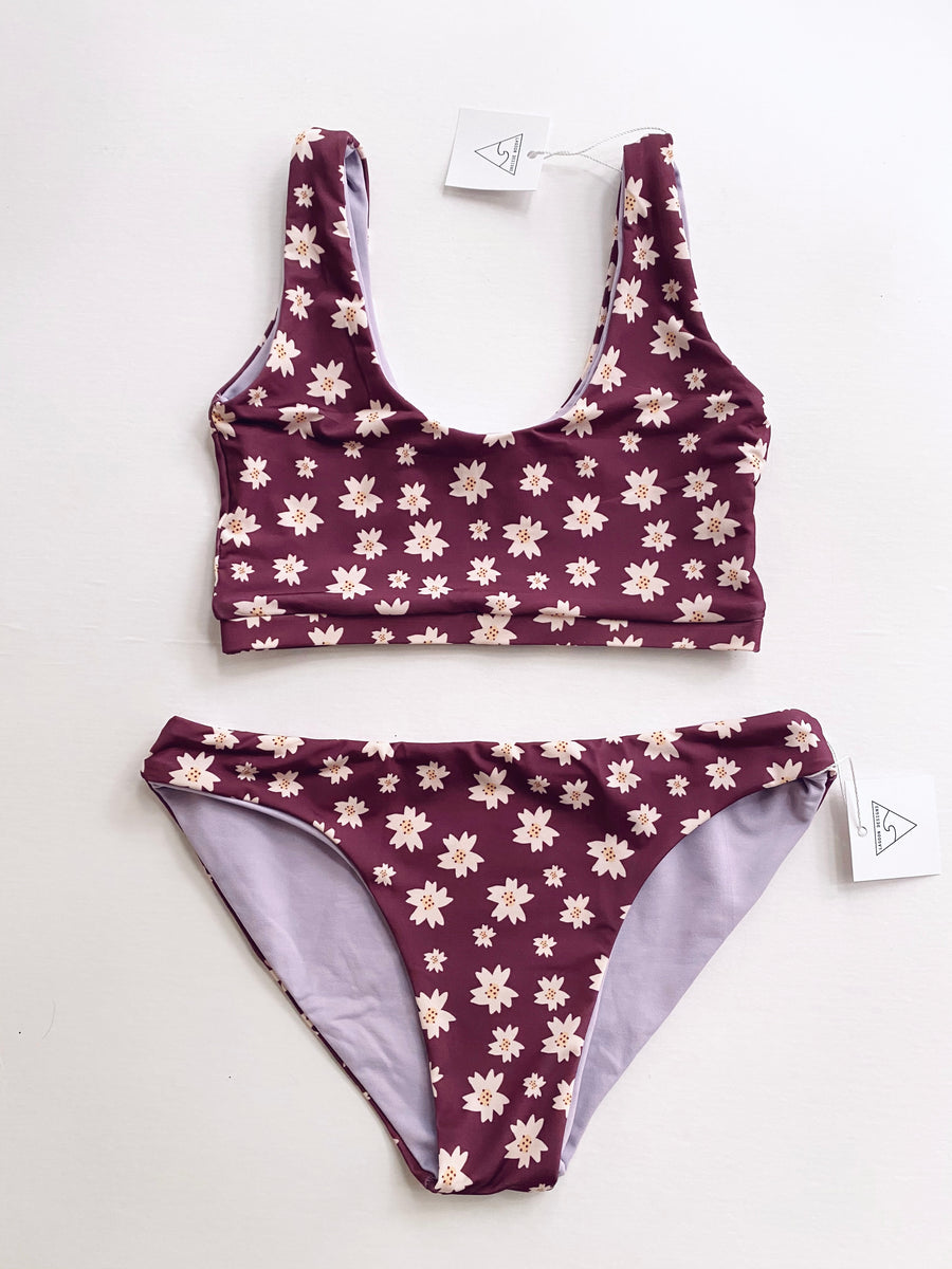 Ivy Top in Plum