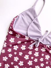 Miramar One Piece in Plum