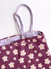 Ray One Piece in Plum