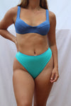 Kiara Top in Ocean Blue