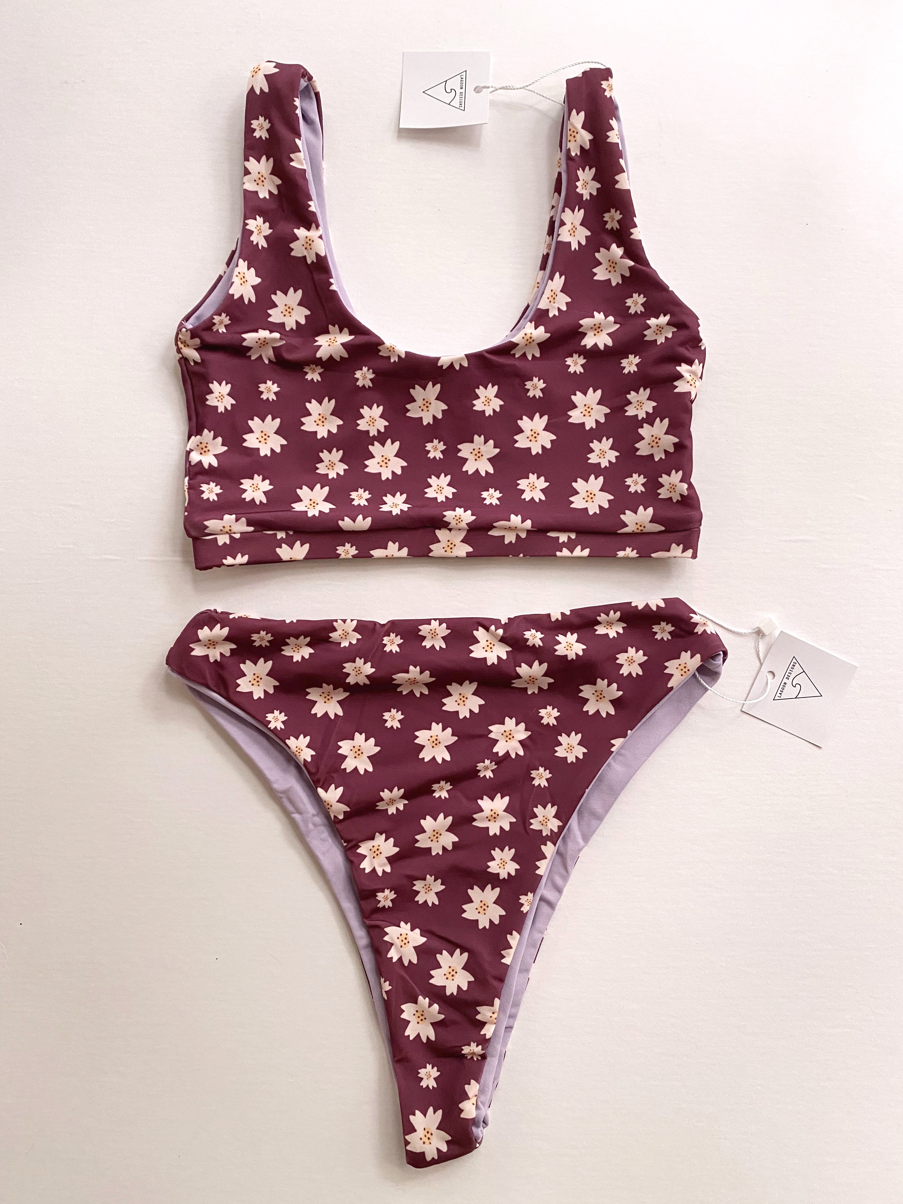 Kiara Bottom in Plum
